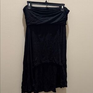 Micheal Kors high low black skirt size M